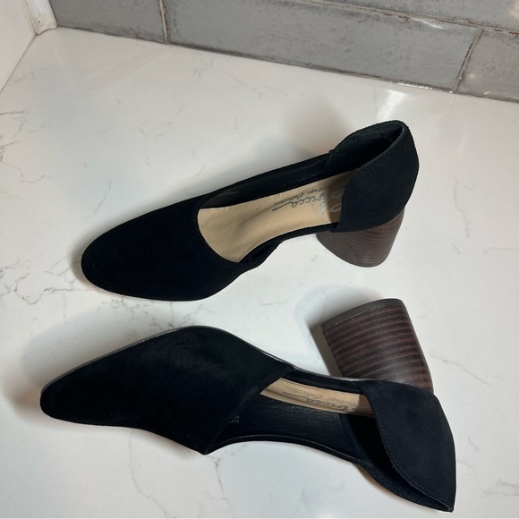 NIB Sbicca Black Suede Violin Mules 8 - Picture 6 of 15